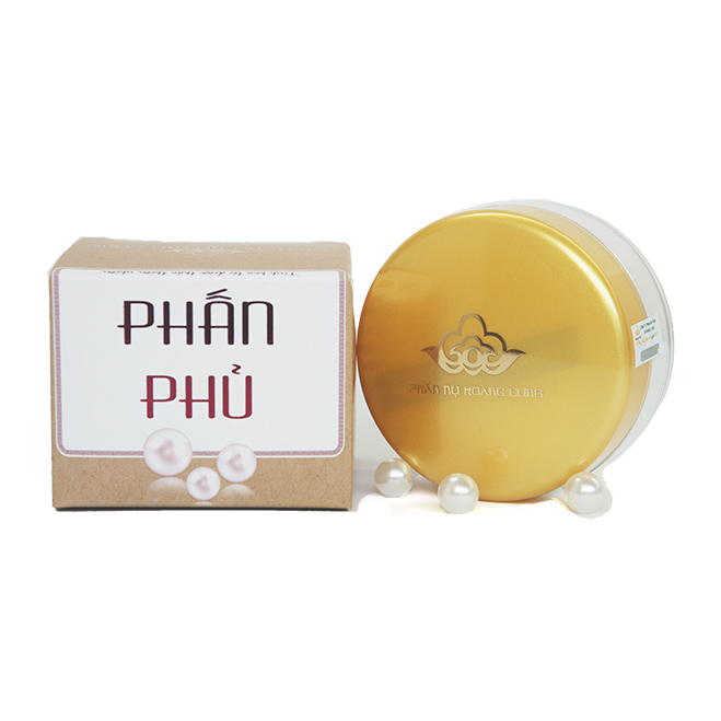 Phấn phủ bột ngọc trai màu trắng