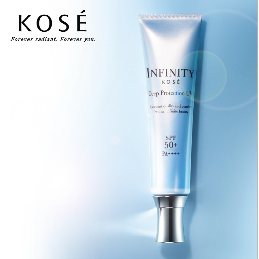 Kem chống nắng Kose có những loại nào, an toàn và hiệu quả không? 15 Infinity Kose Deep Protection UV SPF50+/PA++++