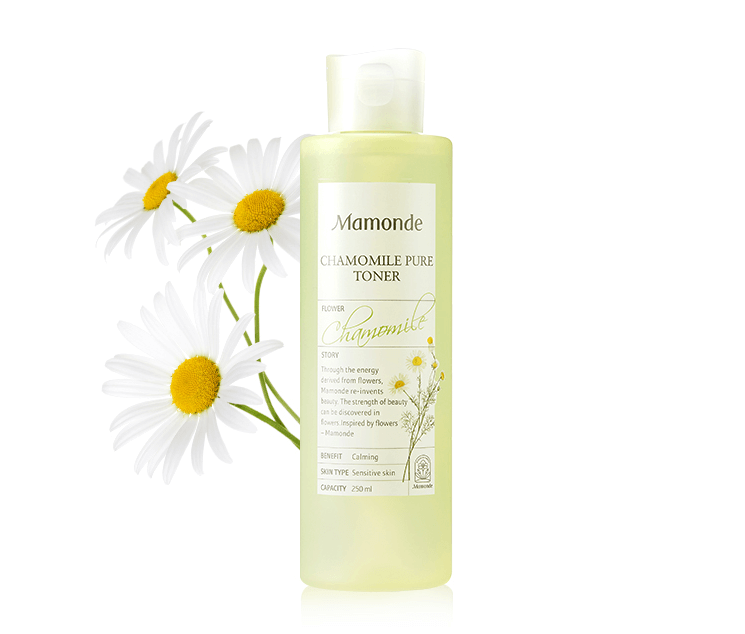 Review khả năng làm sạch, se khít lỗ chân lông của toner Mamonde 15 Mamonde Chamomile Pure Toner