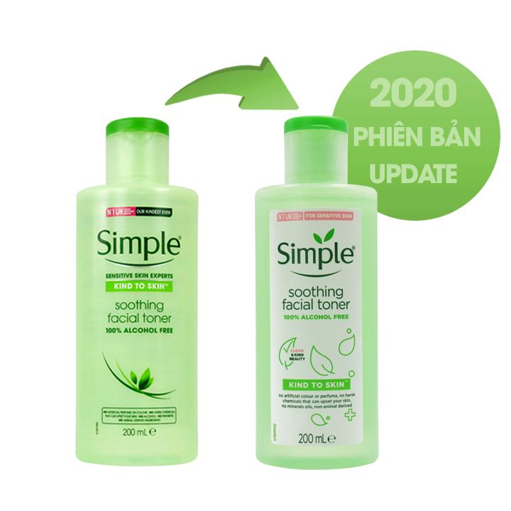 Toner Simple có tốt không? Review 3 toner Simple giúp da phái đẹp sạch khỏe bất ngờ 8 Simple Kind To Skin Soothing Facial Toner