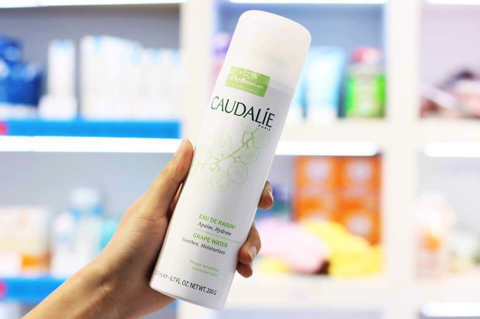 Review xịt khoáng Caudalie có tốt không? Phù hợp với loại da nào? 7 Xịt khoáng Caudalie Grape Water