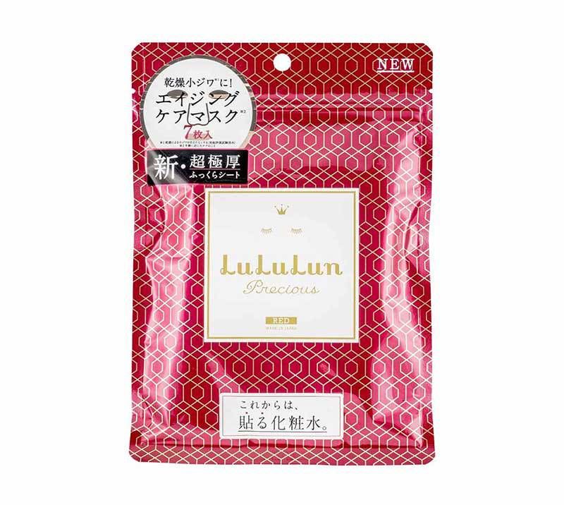 Top 5 mặt nạ Lululun "phù phép" làn da mỏng yếu, thiếu sức sống trở nên mịn mượt 6 Mặt nạ Lululun Precious màu đỏ