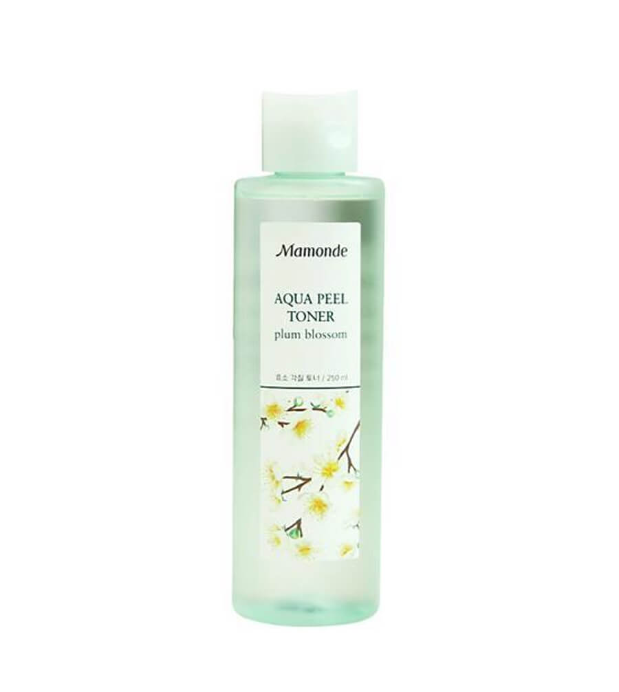 Review khả năng làm sạch, se khít lỗ chân lông của toner Mamonde 19 Mamonde Aqua Peel Toner Plum Blossom