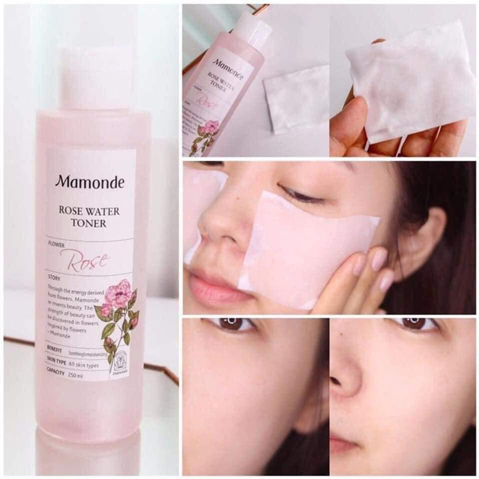 Review khả năng làm sạch, se khít lỗ chân lông của toner Mamonde 7