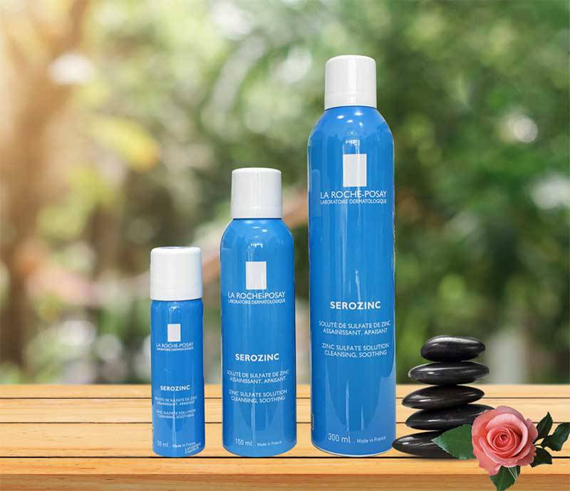 Review top 10 xịt khoáng dưỡng ẩm, tăng cường dưỡng chất tốt nhất 20 La Roche Posay Serozinc Zinc Sulfate Solution Cleansing Soothing