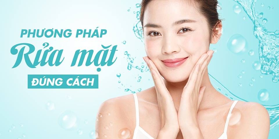 Rửa mặt đúng cách