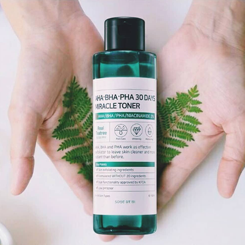 Mỹ phẩm Some By Mi có tốt không? Review top 5 sản phẩm bán chạy nhất hiện nay 4 AHA – BHA – PHA Miracle Toner 30 Days