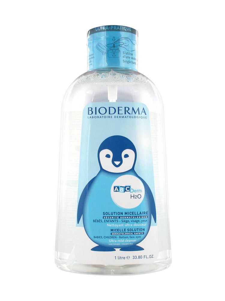 Review top 6 tẩy trang Bioderma tốt nhất hiện nay 12 Abcderm H2O Micelle Solution