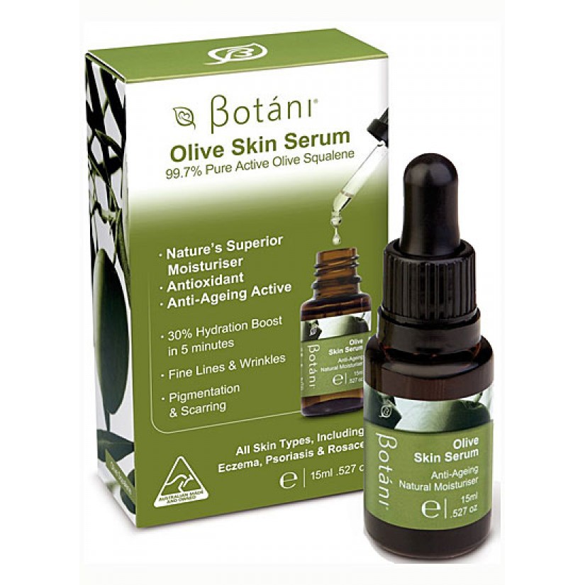 Review top 10 serum chống lão hoá tốt nhất, giúp níu kéo tuổi xuân cho phái đẹp 16 Serum chống lão hoá Botani Olive Skin