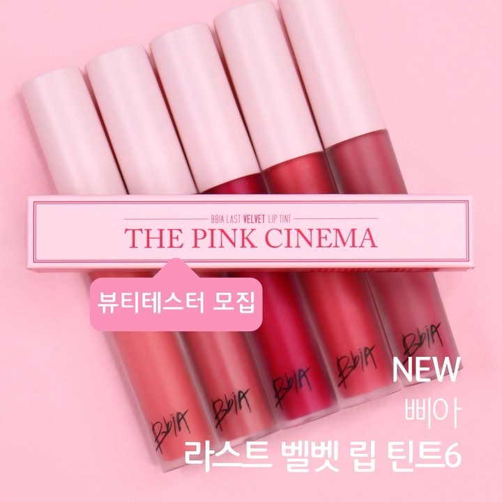 Review son kem lì Bbia Last Velvet Lip Tint với 6 version đang "gây bão" hiện nay 25 Son môi Bbia The Pink Cinema – Version 6