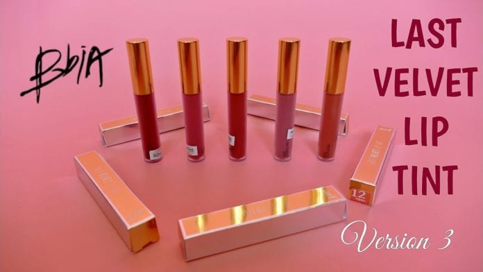 Review son kem lì Bbia Last Velvet Lip Tint với 6 version đang "gây bão" hiện nay 12 Son môi Bbia Boss series – Version 3