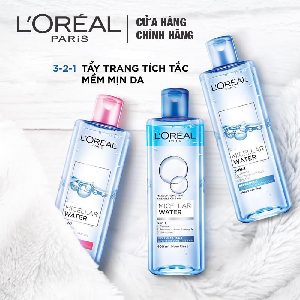 Nước tẩy trang L’Oreal có tốt không? Dành cho da nào? (Review 2022) - Làm Điệu