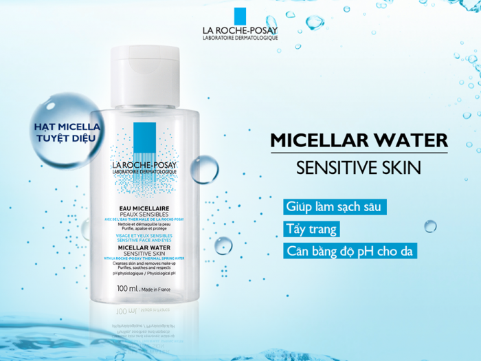 Tẩy trang là gì? Top 10 nước tẩy trang tốt nhất năm 2020 6 Nước tẩy trang Laroche Posay - Micellar Water Ultra