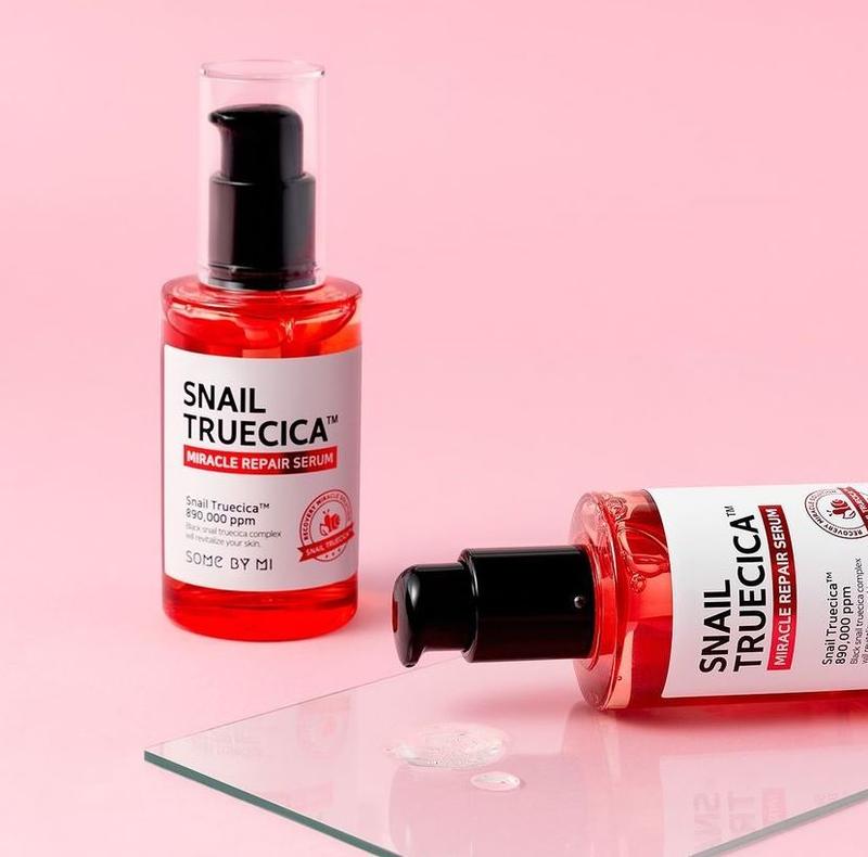 Review chi tiết 4 loại serum Some By Mi đình đám trên thị trường. Loại nào tốt nhất? 3 Serum Snail Truecica Miracle Repair