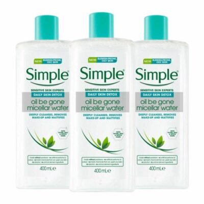 Review 5 nước tẩy trang Simple nào được dùng nhiều nhất? Hiệu quả ra sao?
