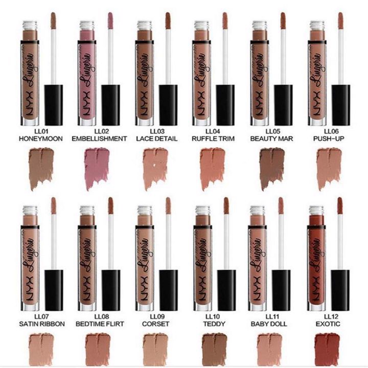 Son kem lì NYX Lingerie Liquid Lipstick 1