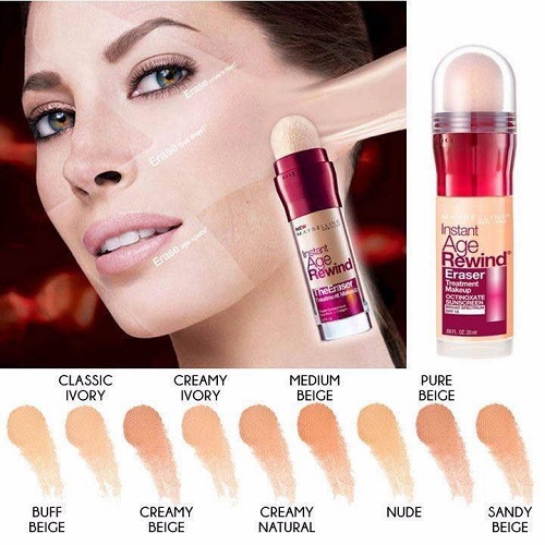 Review các kem che khuyết điểm Maybelline – “cứu tinh” cho mọi cô nàng có làn da hoàn hảo