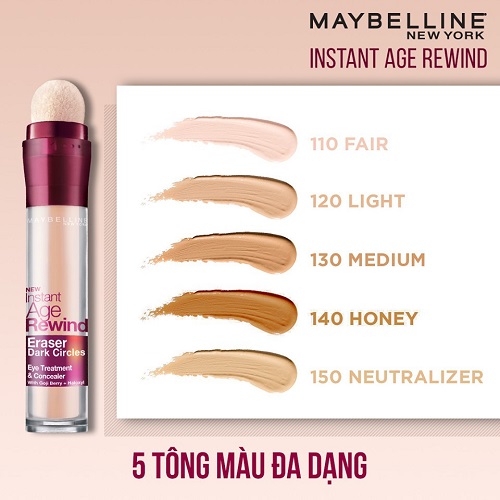 Kem che khuyết điểm Maybelline Instant Age Rewind