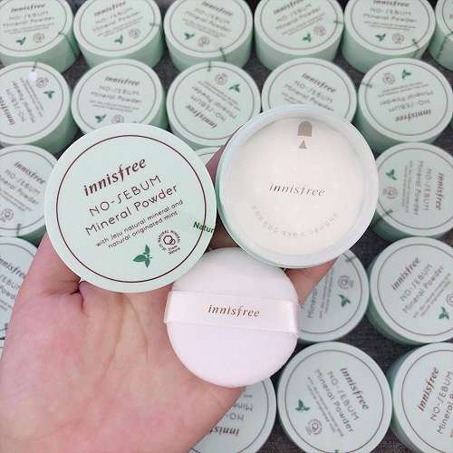 Review 4 loại phấn phủ Innisfree bán chạy 2025