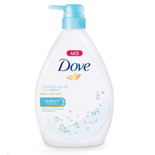 Sữa tắm dưỡng ẩm dịu mát Dove Aqua Moisture