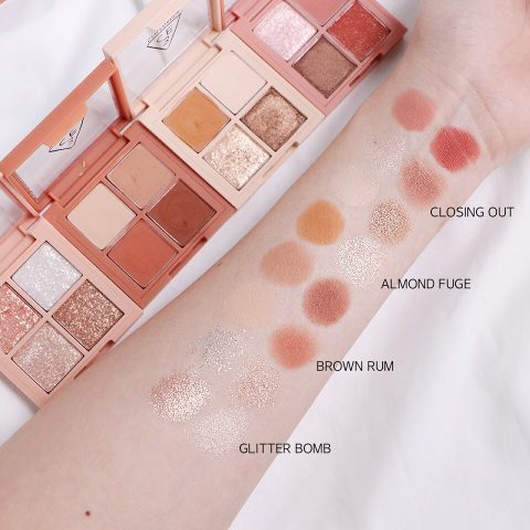 Chất phấn dạng bột nén của 3CE 9 màu Mood Recipe Multi Eye Color Palette