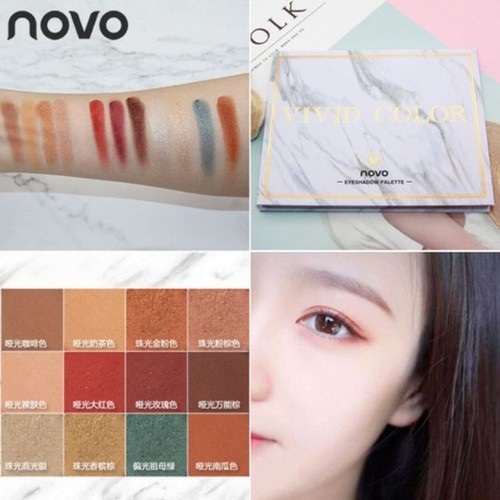 Review 3 dòng phấn mắt Novo được giới trẻ săn lùng nhất 2025