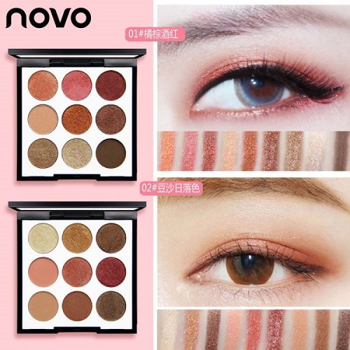 Review 3 dòng phấn mắt Novo được giới trẻ săn lùng nhất 2025