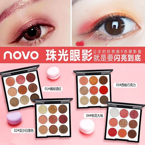 Review 3 dòng phấn mắt Novo được giới trẻ săn lùng nhất 2025
