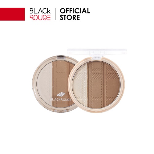 Phấn tạo khối Black Rouge Up And Down Triple Contouring