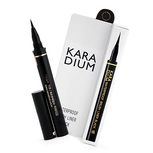 Bút kẻ mắt nước Karadium Waterproof Brush Liner Black