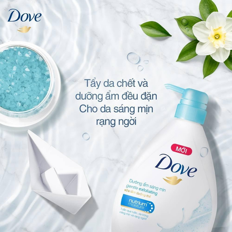 Sữa tắm Dove được nhiều người ưa chuộng