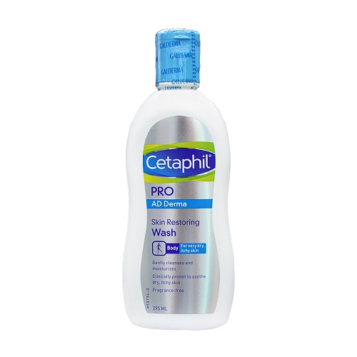 Sữa tắm trị viêm nang lông Cetaphil Pro Ad Derma Skin Restoring Wash