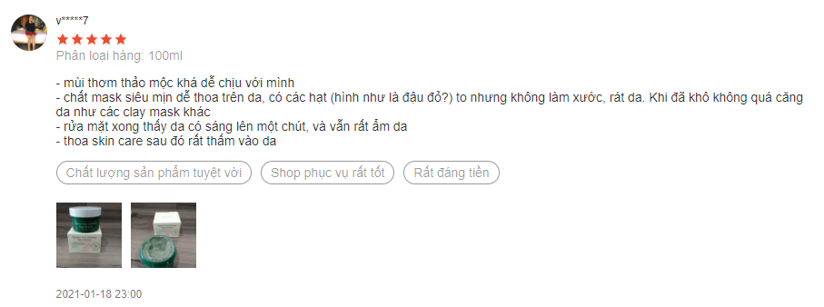 Review mặt nạ ngải cứu AXIS - Y có công dụng gì? Mặt nạ đất sét đáng mua nhất 2021 7