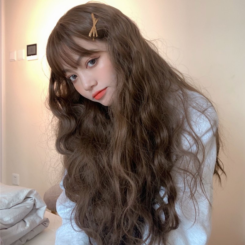 Tóc dài uốn xoăn xù