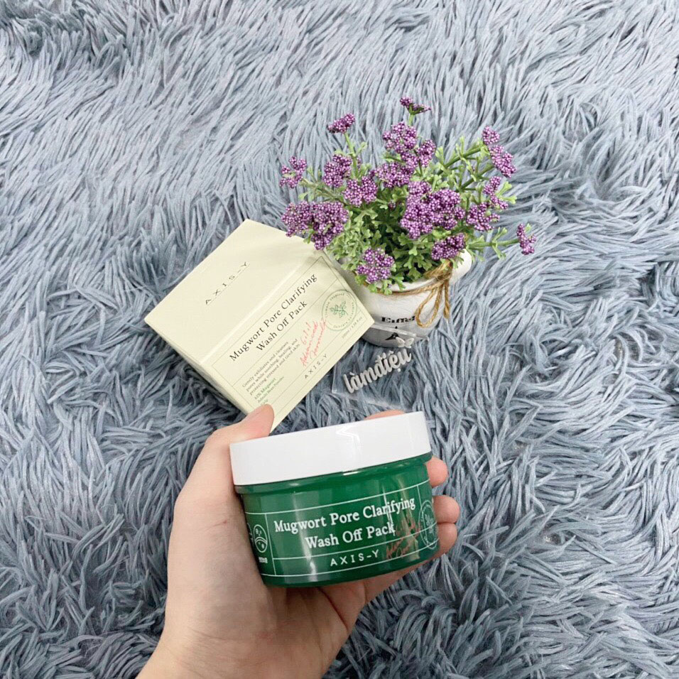 Review mặt nạ ngải cứu AXIS – Y  có công dụng gì?  Mặt nạ đất sét đáng mua nhất 2025
