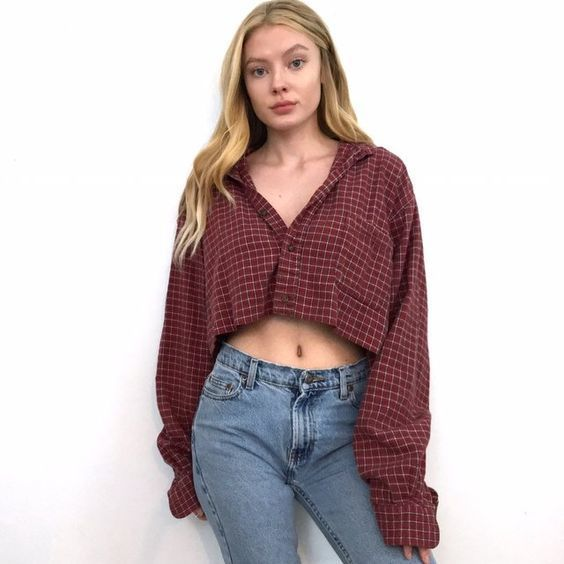 Áo sơ mi croptop_23
