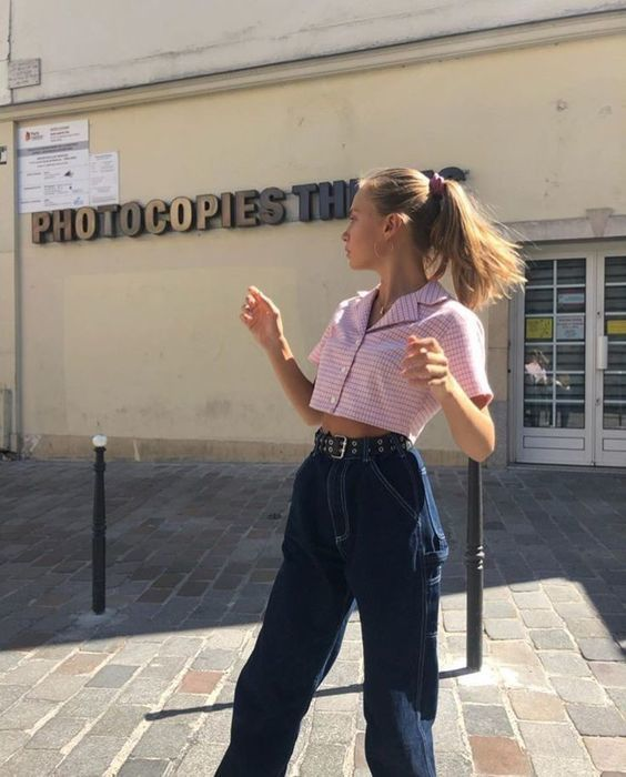 Áo sơ mi croptop_8