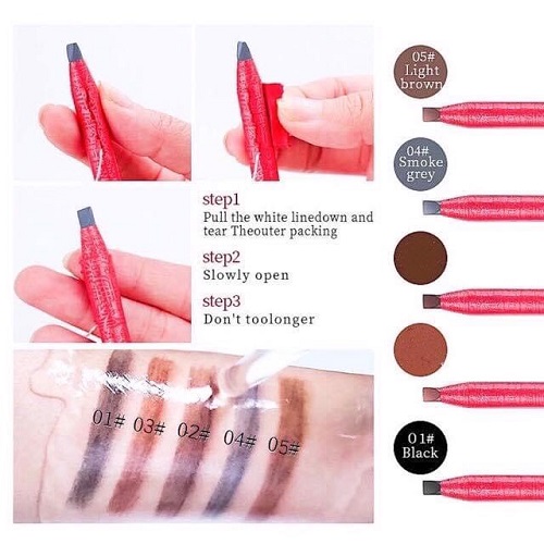 Review 4 chì xé kẻ mày được những nàng mới tập tành makeup ưa chuộng nhất 2024