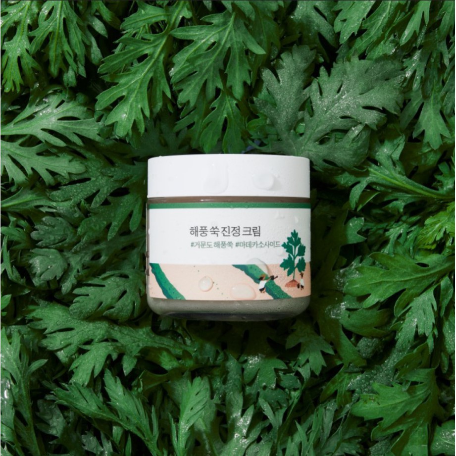 Kem Dưỡng Round Lab Mugwort Calming Cream Làm Dịu Da Chiết Xuất Ngải Cứu 80ml