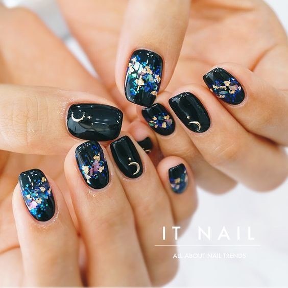 Kiểu nail galaxy