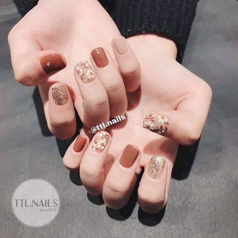 15 mẫu nail màu nâu vừa thanh lịch nhẹ nhàng vừa ngọt ngào sang chảnh