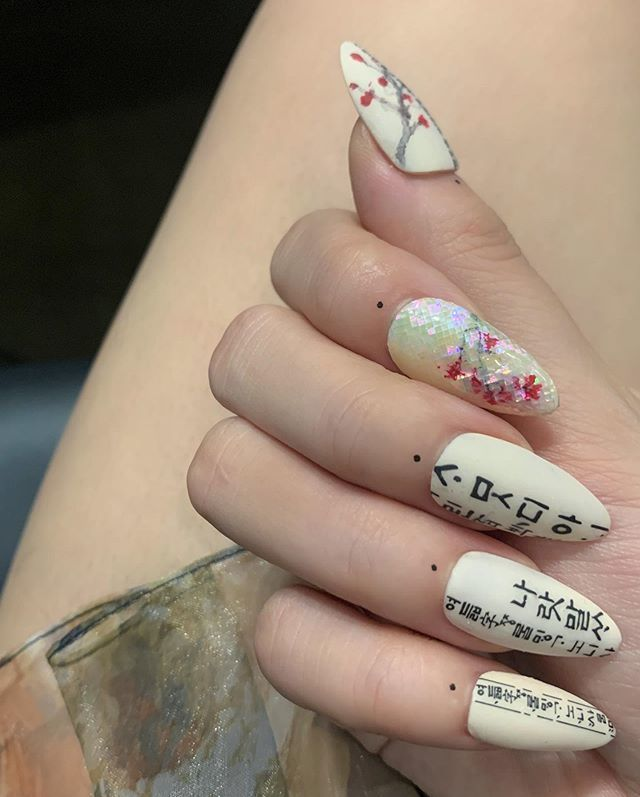 nail phong cách blackpink _9