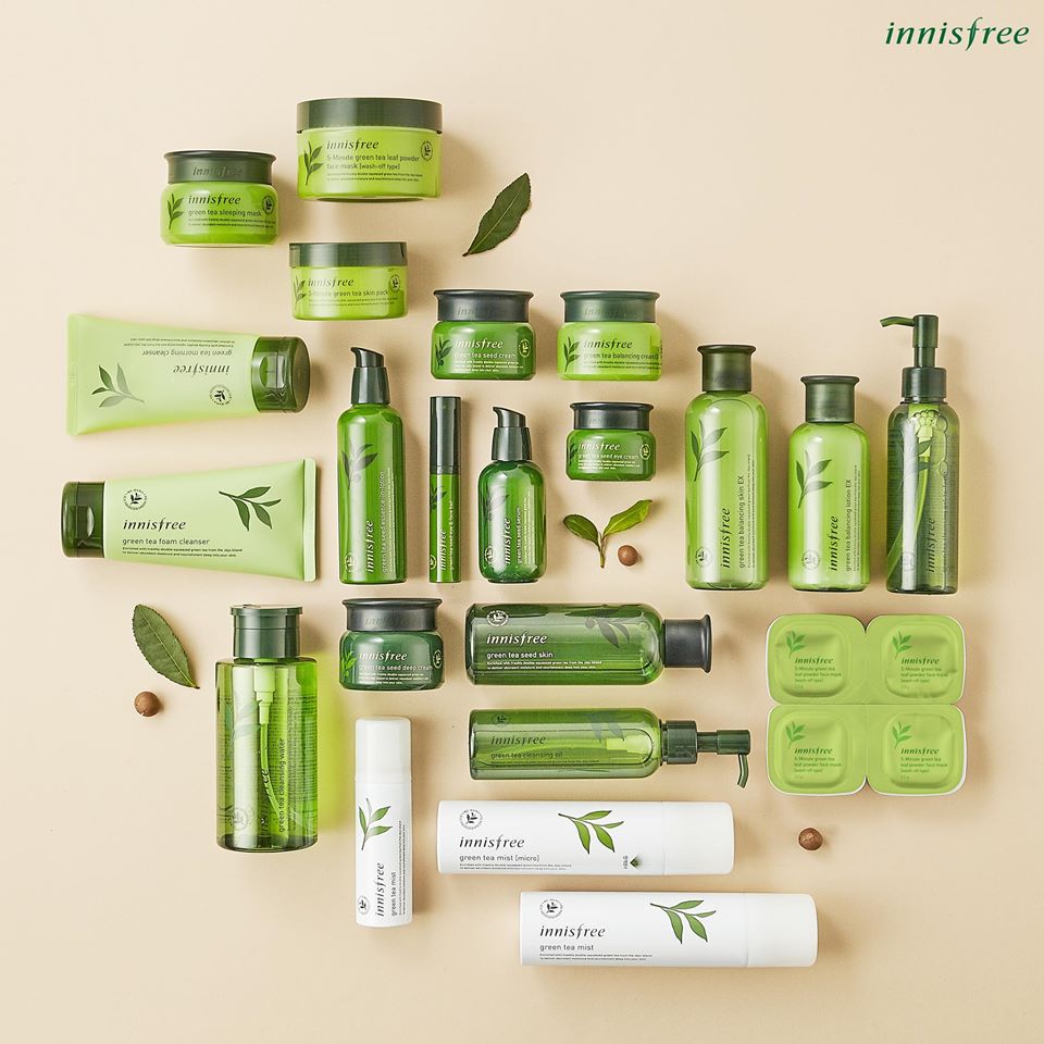 Các sản phẩm nổi bật của Innisfree