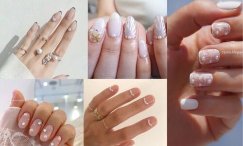 5 ý tưởng nail ngọc trai với tông màu nhẹ nhàng