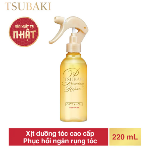 Xịt Dưỡng Tóc Phục Hồi Hư Tổn Ngăn Rụng Tsubaki Premium Repair Hair Water