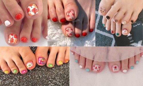 6 mẫu nail chân đẹp, đơn giản cho nàng thêm xinh