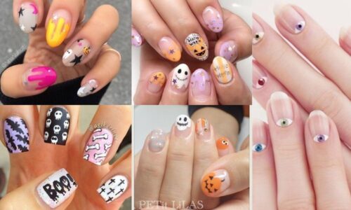 6 ý tưởng nail hallowen đáng yêu, dễ thương