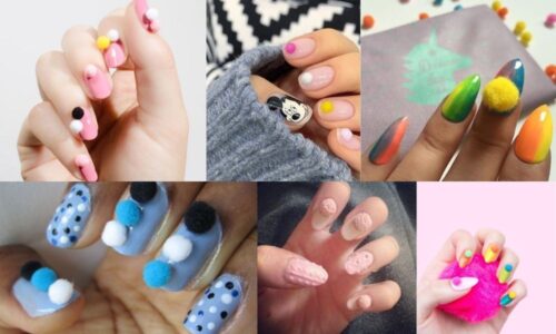 7 ý tưởng nail cục bông cực dễ thương