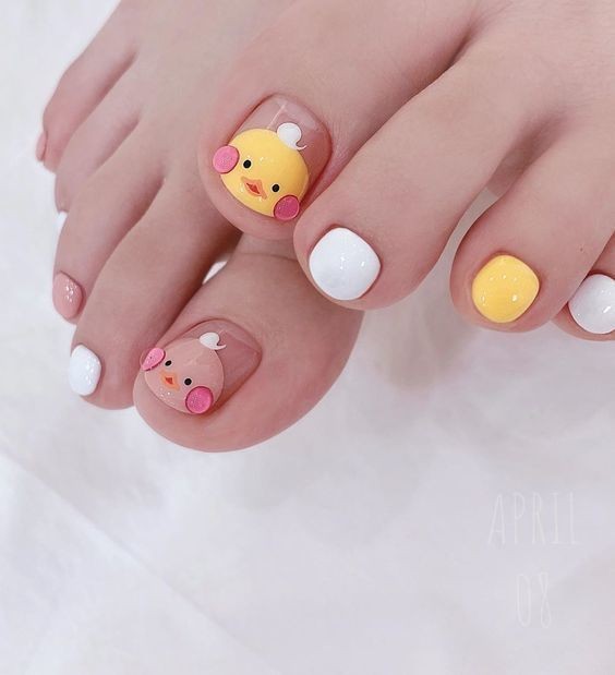 6 mẫu nail chân đẹp, đơn giản cho nàng thêm xinh - Làm Điệu