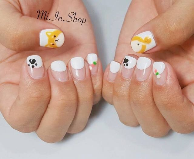 Nail chó dễ thương 13